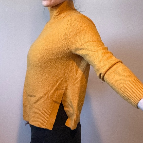 Orange High Neck Sweater - Picture 3 of 7